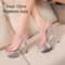 Clear Platform 20CM High Heel Dance Sandals For Women 11