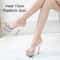 Clear Platform 20CM High Heel Dance Sandals For Women 4