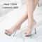 Clear Platform 20CM High Heel Dance Sandals For Women 6