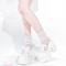 Sweet Heart Buckle Lolita Platform Mary Jane Heels For Women 1
