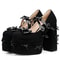 Dark Muse Mary Jane Platform Heels For Women 2