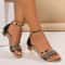 Luxe Glow Gold And Silver Low Heel Summer Sandals 9