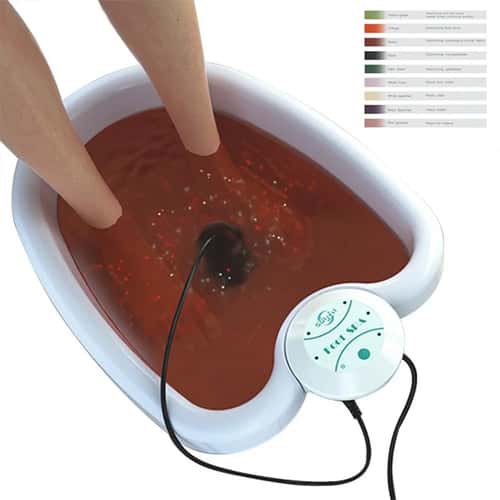 PureFlow Advanced Ionic Foot Spa Machine Detox Foot Bath Massager for Home Wellness