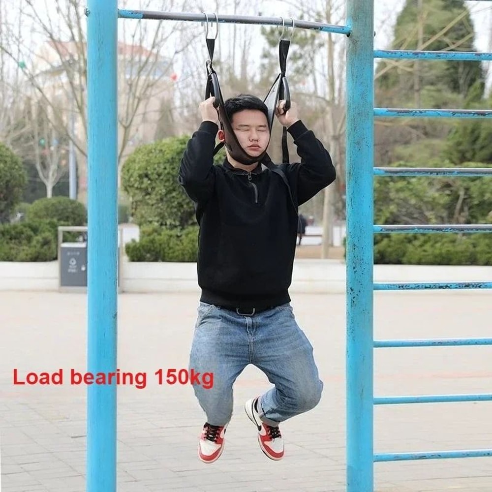 Adjustable Neck Traction Device Cervical Decompression Belt For Home Use 13