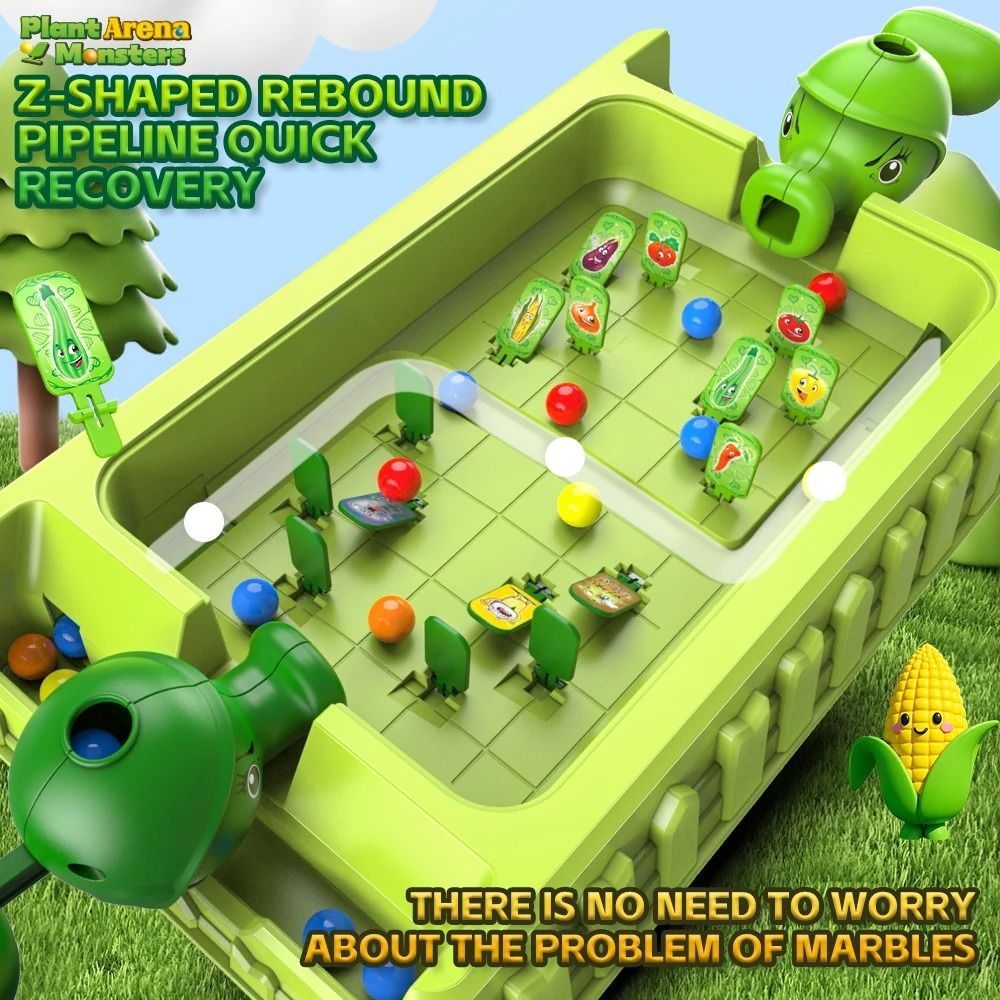 Kids Tabletop Pinball Machine Educational 2 Player Game For Toddlers 2