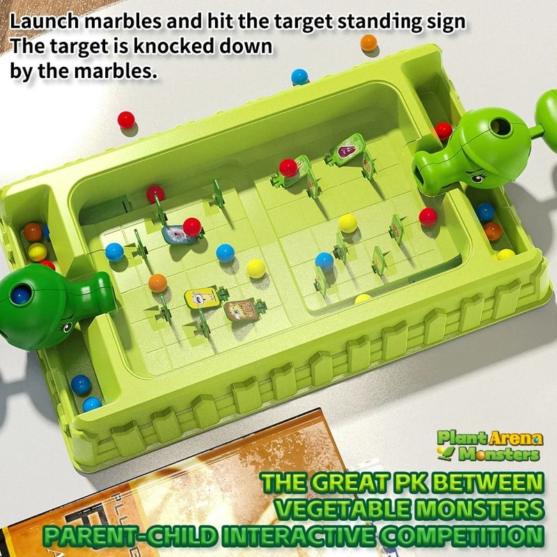 Kids Tabletop Pinball Machine Educational 2 Player Game For Toddlers 4