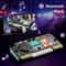 Kids DJ Mixer Toy With Electronic Piano Keyboard And Sound Effects 2