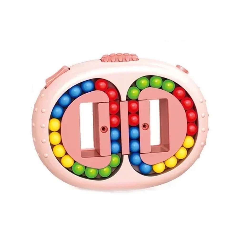 Magic Bean Cube Rotating Brain Teaser Finger Fidget Toy 3