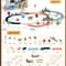 Electric Christmas Train Track Set DIY Railway Building Toy For Kids 5