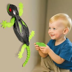 remote control wall climbing gecko robot toy rechargeable rc climber