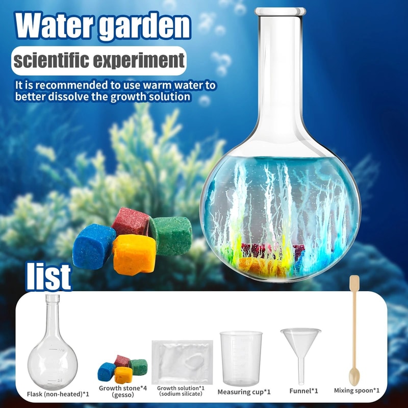 DIY Water Magic Growth Stones Science Toy For Kids 0