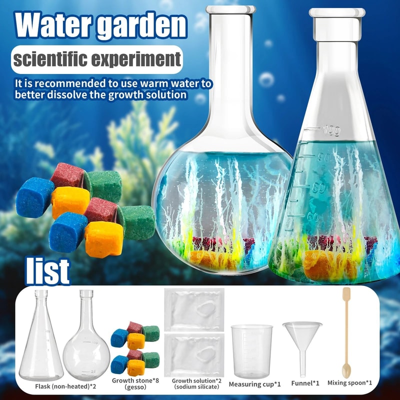 DIY Water Magic Growth Stones Science Toy For Kids 2