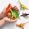 Dinosaur Truck Toy Transport Carrier With T Rex Model For Kids 8