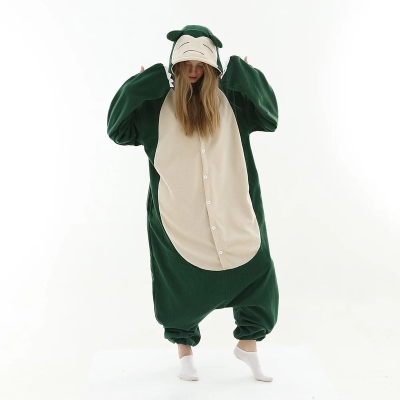 Unicorn Kigurumi Onesie Fleece Animal Pajama Suit For Adults 6