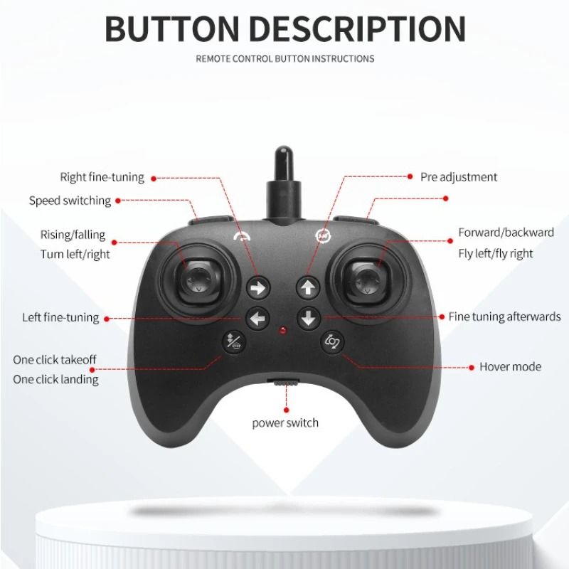 Remote Control Fighter Plane 24G Stunt Foam RC Jet With Lights 3