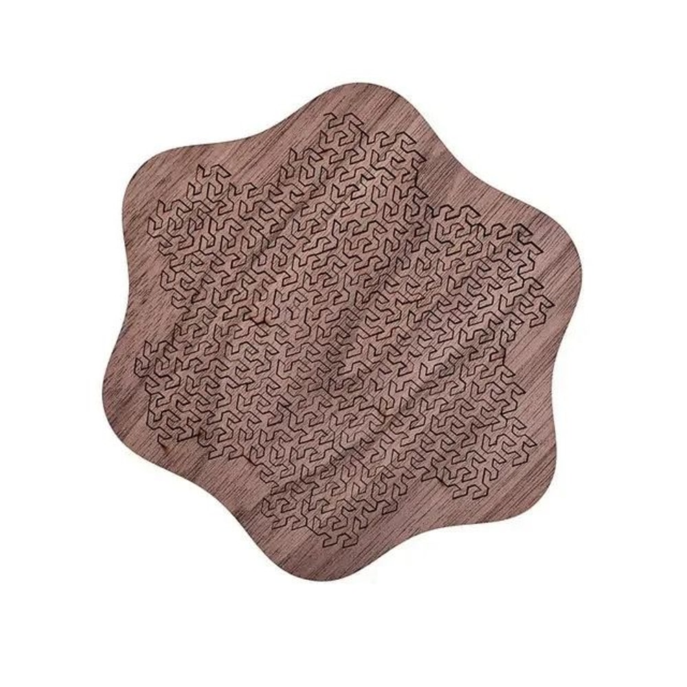 Impossible Wooden Puzzle For Adults 3D Brain Teaser Game 10