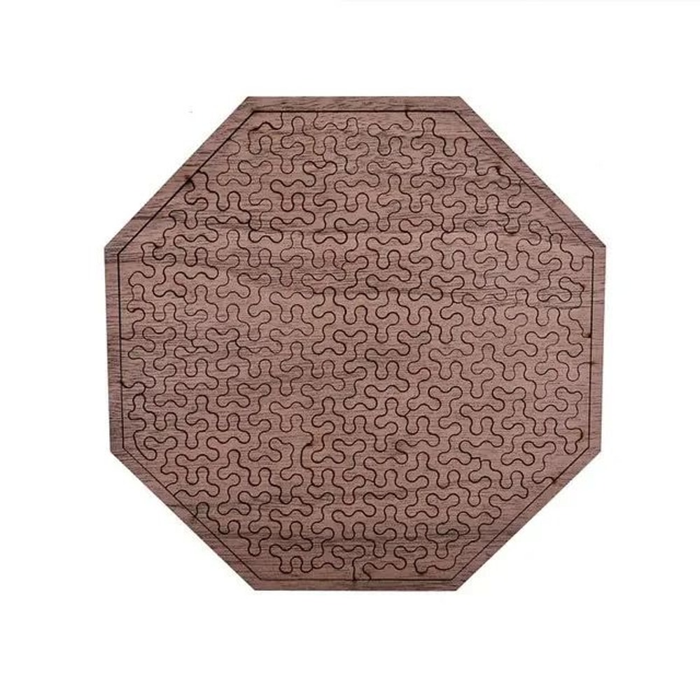 Impossible Wooden Puzzle For Adults 3D Brain Teaser Game 5