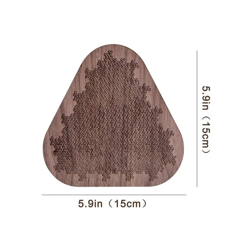 Impossible Wooden Puzzle For Adults 3D Brain Teaser Game 11