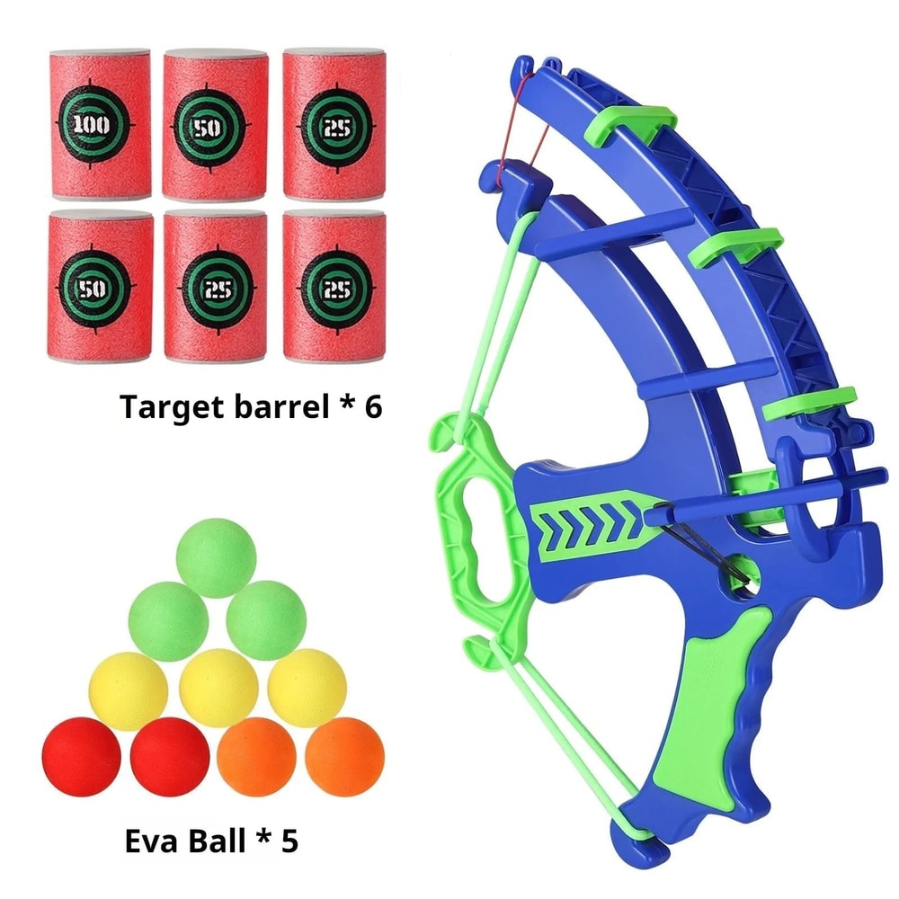 Montessori Throwing Game Slingshot Target Board With Sticky Balls 7