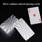 Silver Foil Playing Cards Waterproof Luxury Poker Deck 3