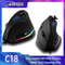 C18 Vertical Gaming Mouse 10000 DPI Programmable RGB Wired Mouse 0