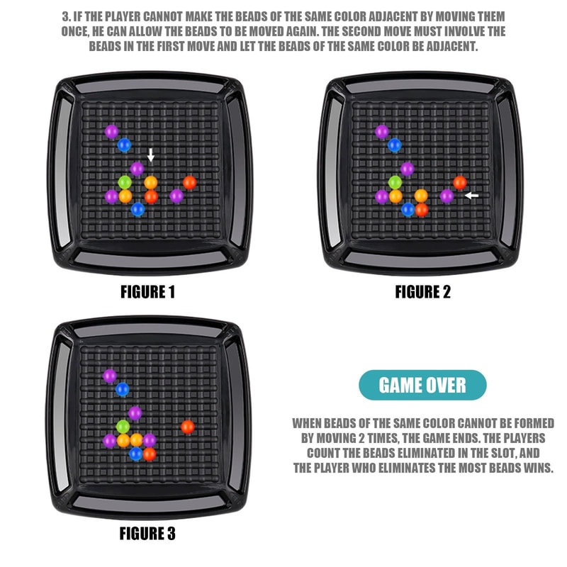 Kids Color Matching Board Game Educational Parent Child Table Game 6