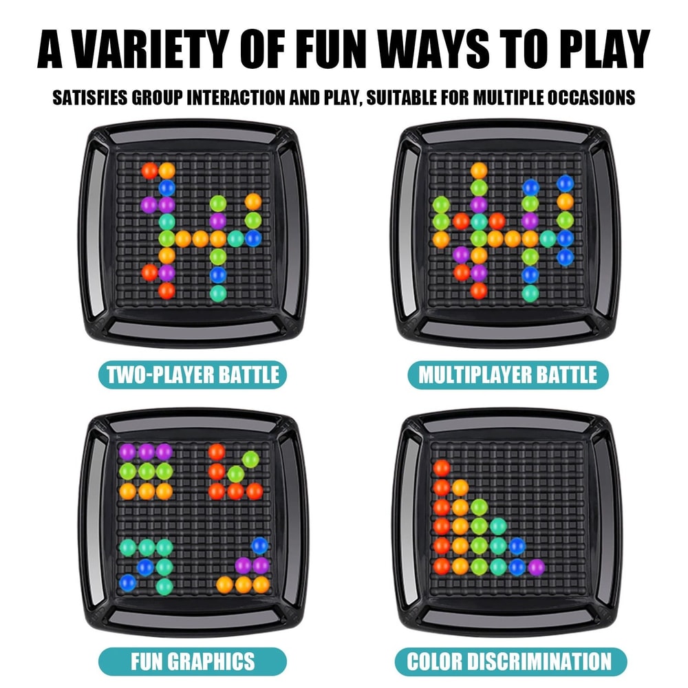 Kids Color Matching Board Game Educational Parent Child Table Game 8