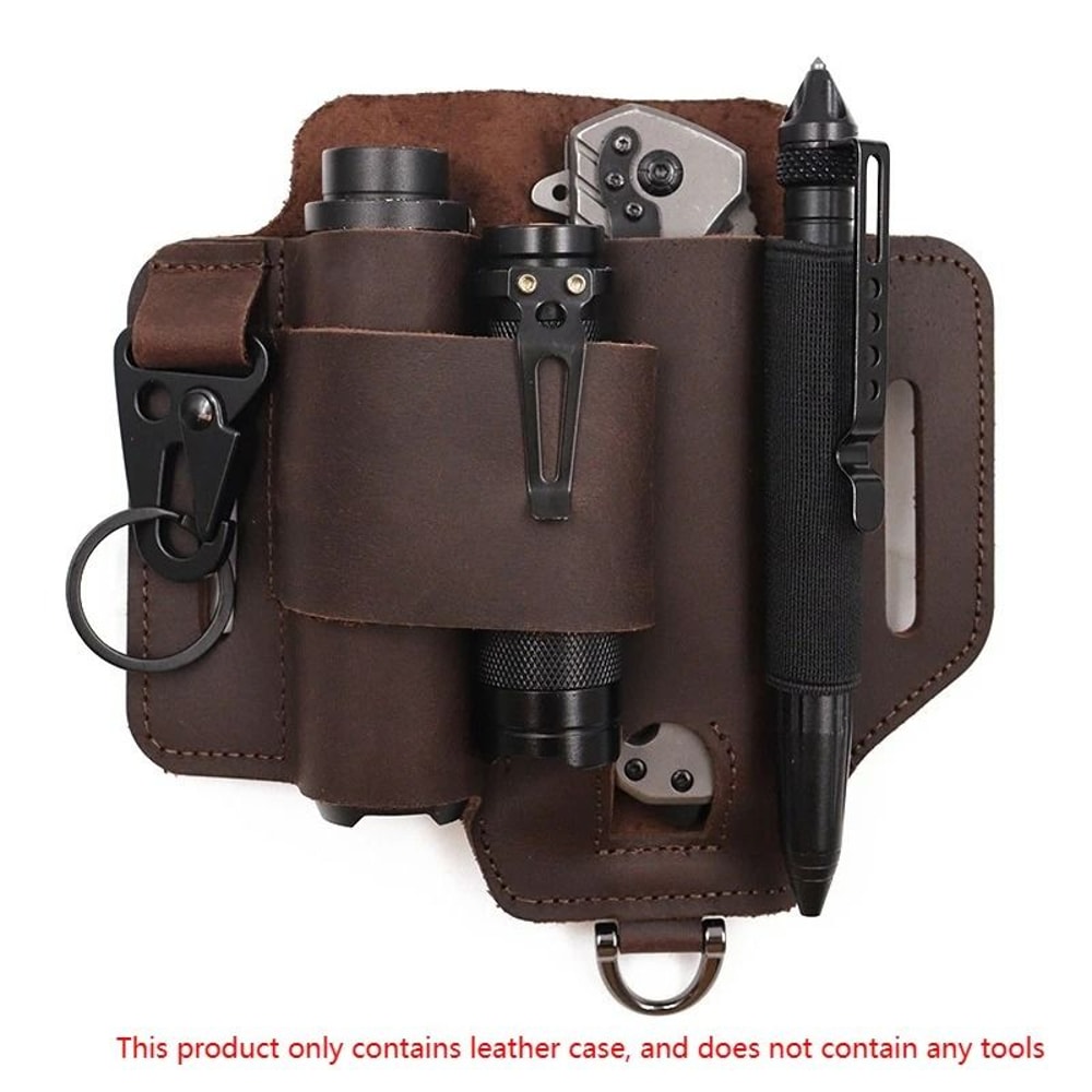 EDC Tactical Tool Holster Multifunctional Flashlight Storage Sleeve 3