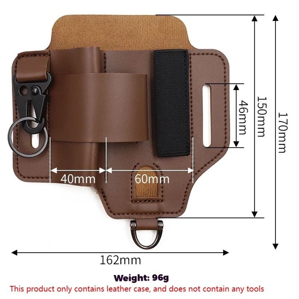 EDC Tactical Tool Holster Multifunctional Flashlight Storage Sleeve 1