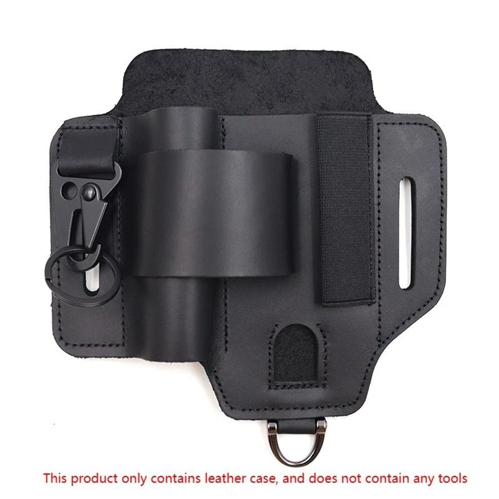 EDC Tactical Tool Holster Multifunctional Flashlight Storage Sleeve 4