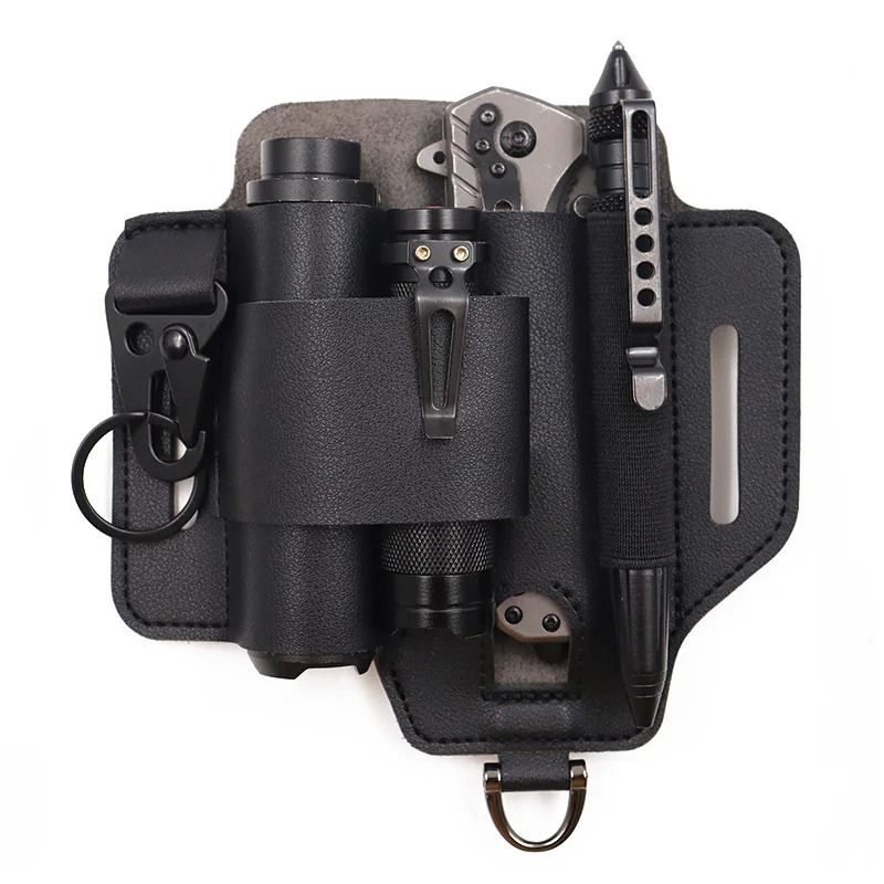EDC Tactical Tool Holster Multifunctional Flashlight Storage Sleeve 2