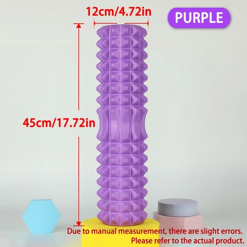 Foam Massage Roller Hollow Core Fitness Muscle Recovery Roller 6