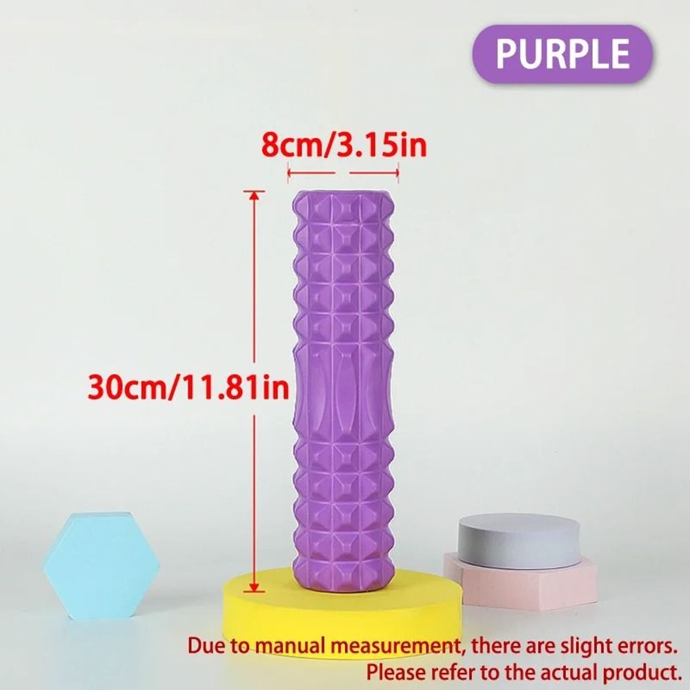 Foam Massage Roller Hollow Core Fitness Muscle Recovery Roller 3