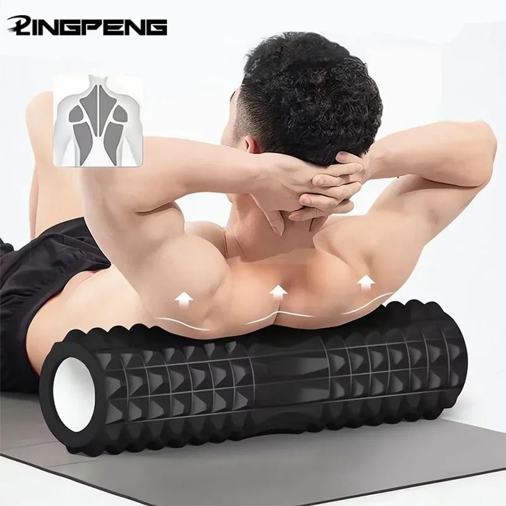 Foam Massage Roller Hollow Core Fitness Muscle Recovery Roller 12