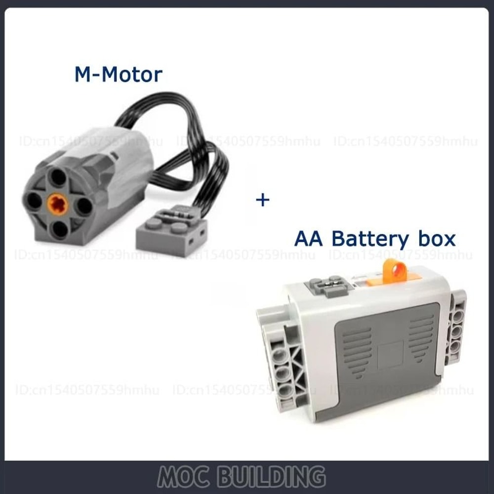 GBC Chairlift Motorized Building Block STEM Engineering Kit 1