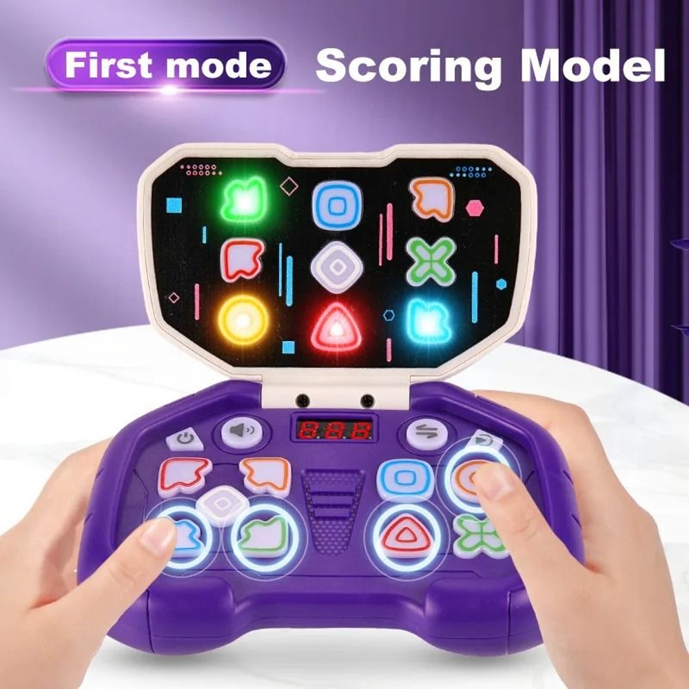 Rhythm Master Handheld Music Game For Kids With Level Challenge 4