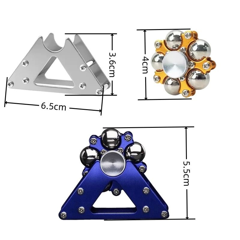 Metal Gyroscopic Fidget Toy Mechanical Desktop Ornament 4