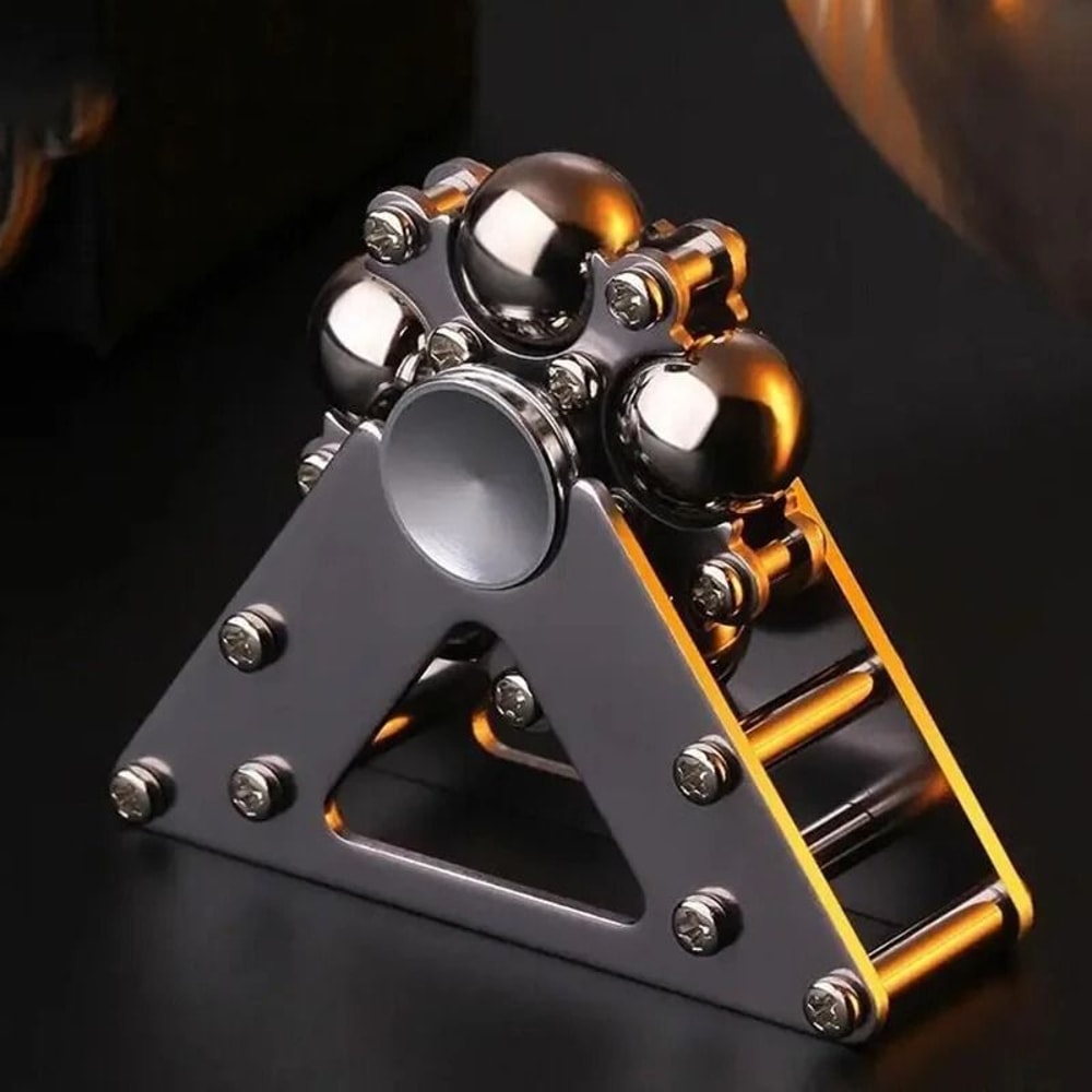 Metal Gyroscopic Fidget Toy Mechanical Desktop Ornament 0