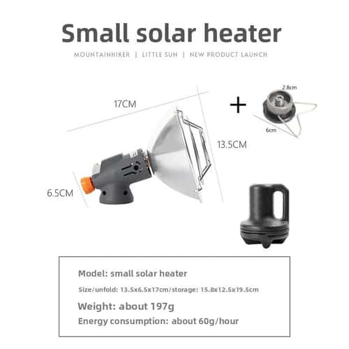 Mountainhiker Portable Camping Gas Heater Mini Butane Stove Warmer