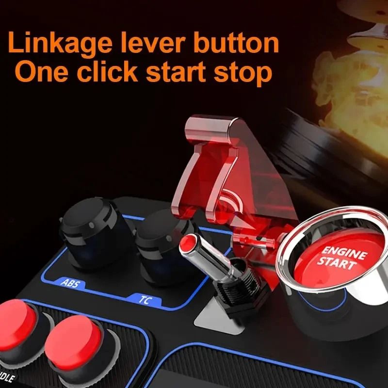 PXN CB1 Racing Simulator Control Box RGB Gaming Button Panel 5