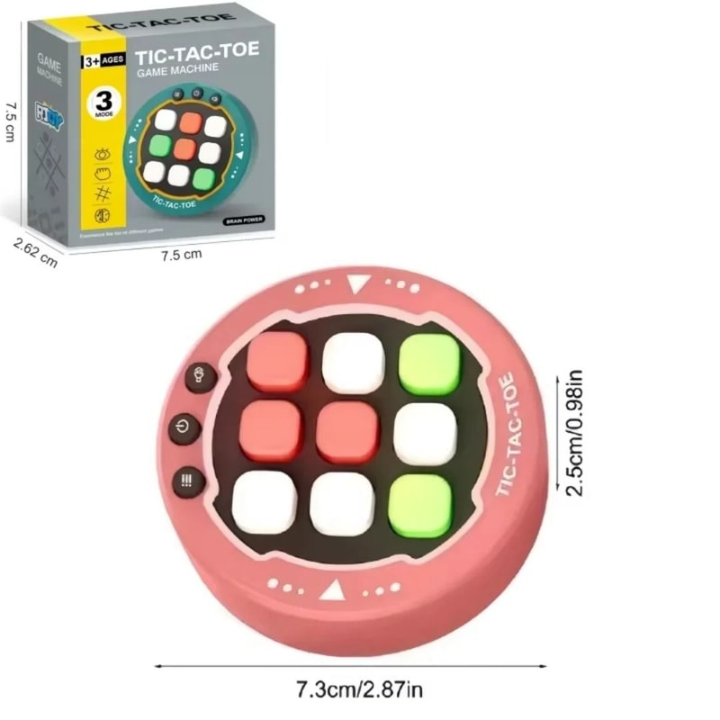 Music Rhythm Game Machine Light Up Brain Training Puzzle Toy For Kids 6