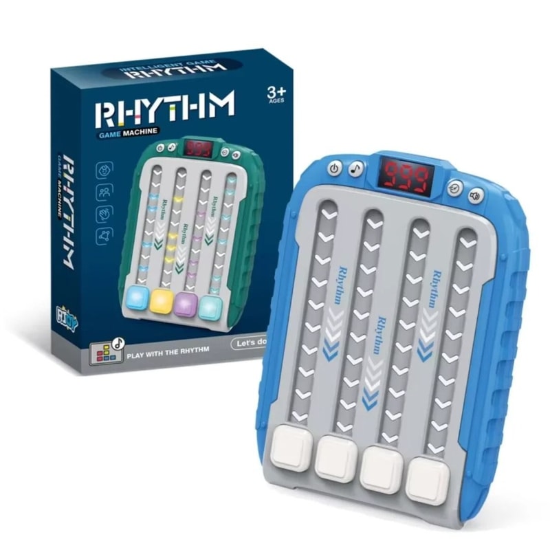 Music Rhythm Game Machine Light Up Brain Training Puzzle Toy For Kids 1