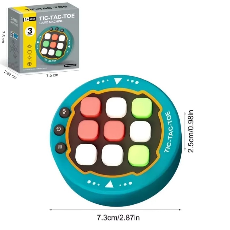Music Rhythm Game Machine Light Up Brain Training Puzzle Toy For Kids 4