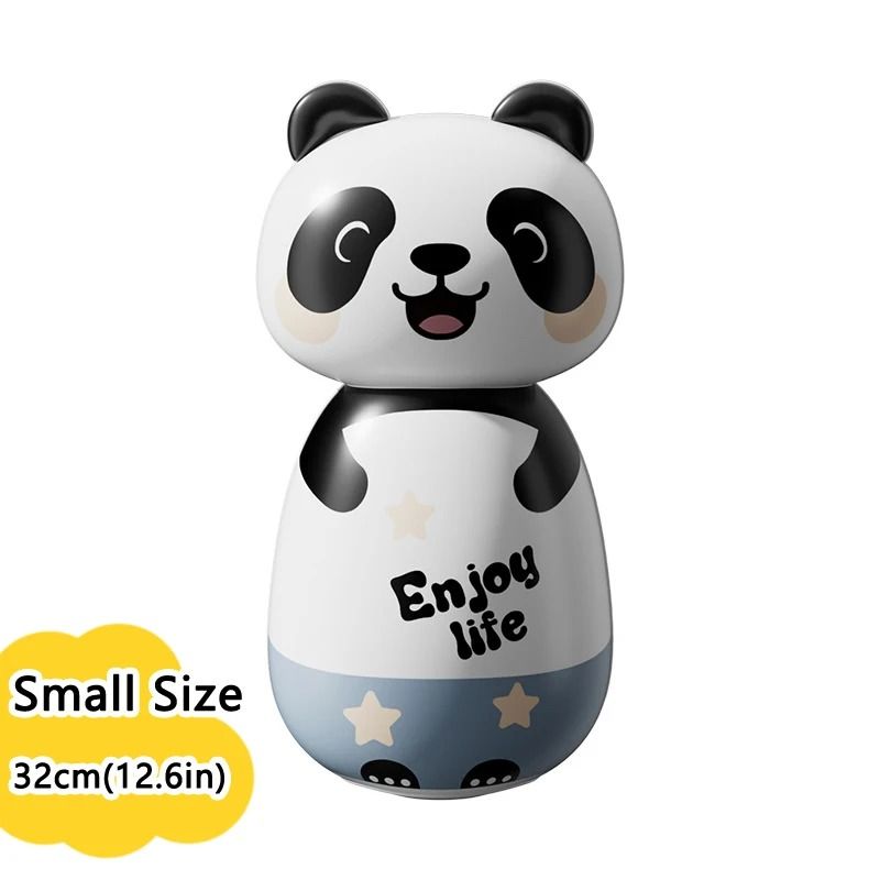 Kids Inflatable Panda Punching Bag Boxing Training Wobbler Toy 2