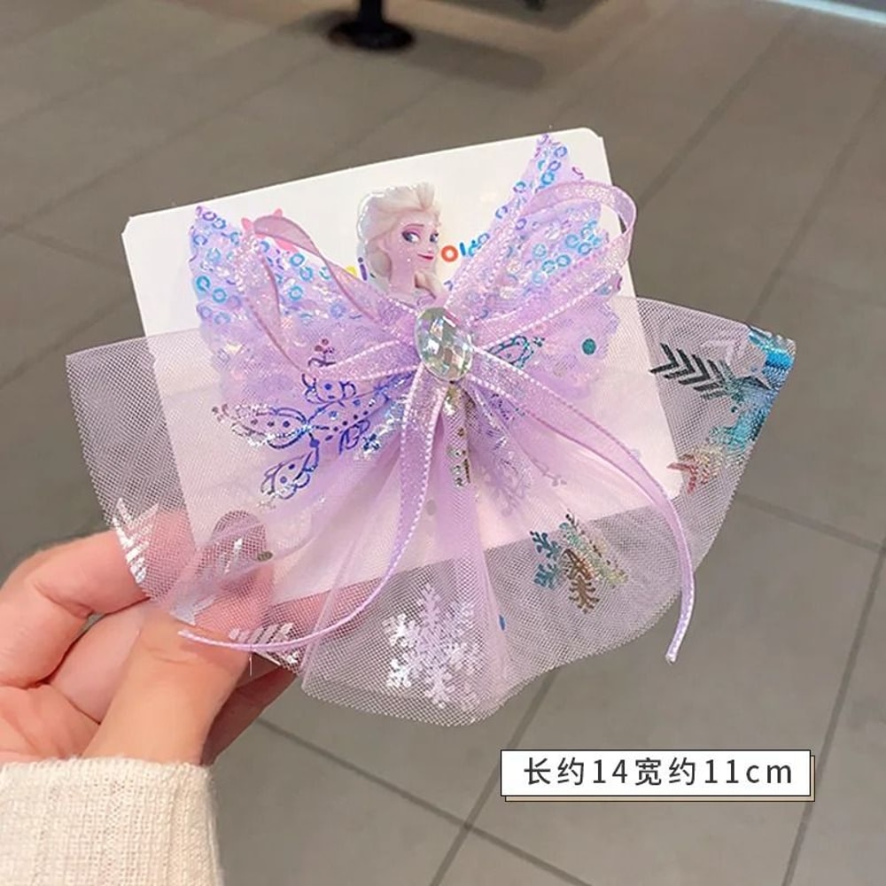 Elsa Princess Wig For Girls Frozen Braid Hair Clip Costume Accessory 6