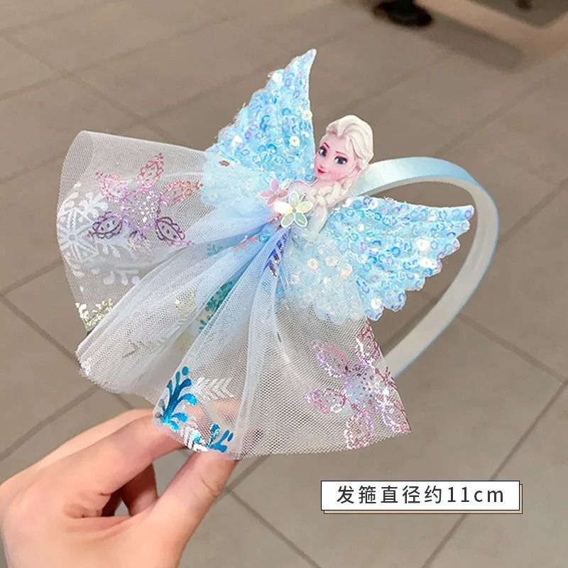 Elsa Princess Wig For Girls Frozen Braid Hair Clip Costume Accessory 5