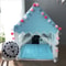 Portable Kids Play Tent Pink Princess Castle Tipi Playhouse 7