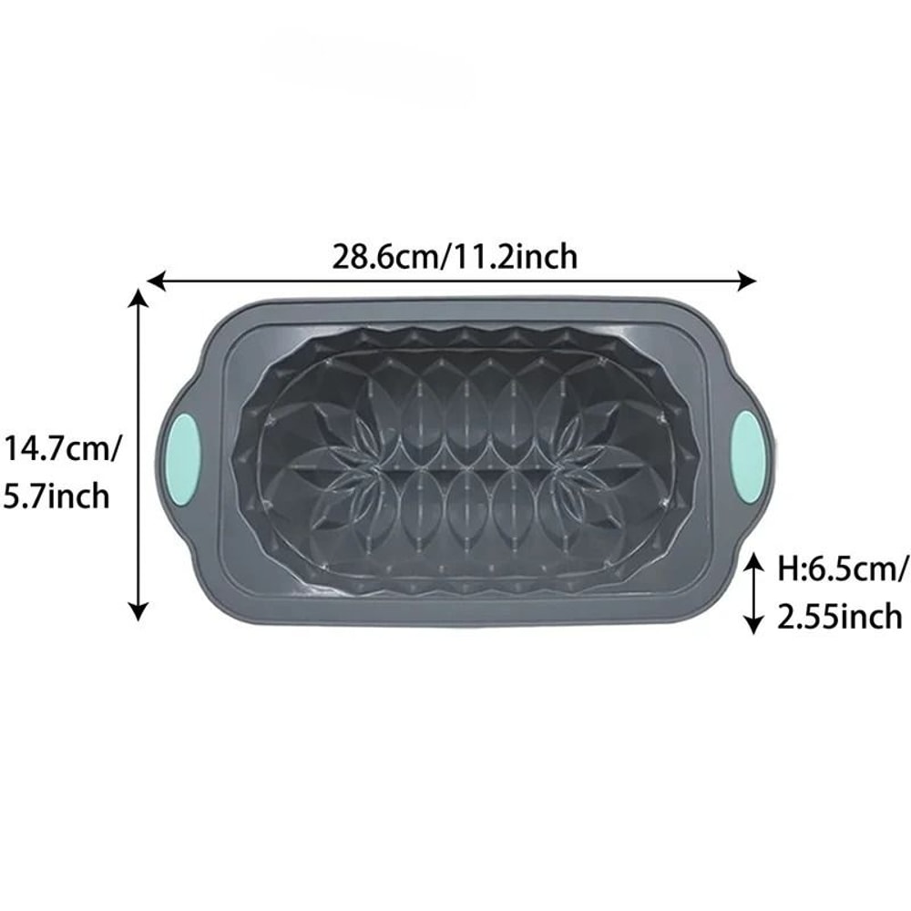 Versatile Silicone Bakeware Set With Non Stick Cake And Chocolate Molds 6