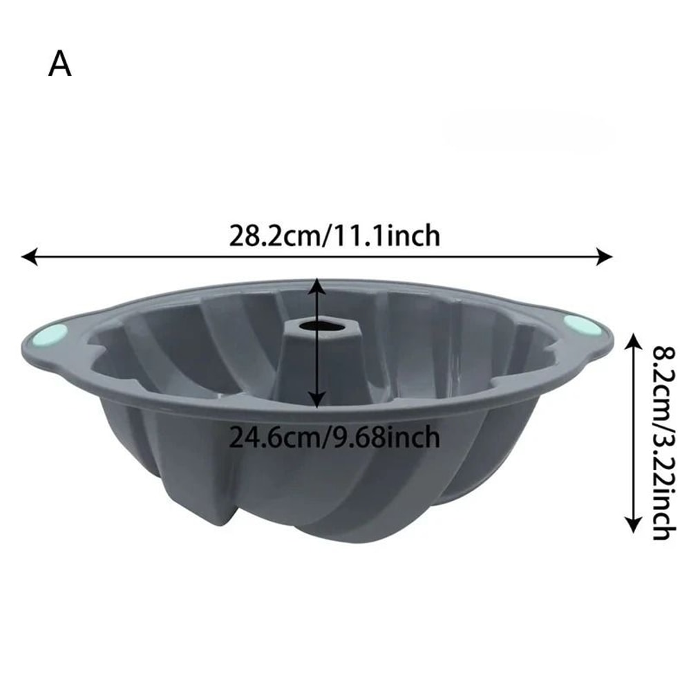 Versatile Silicone Bakeware Set With Non Stick Cake And Chocolate Molds 1