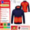 23 Zone USB Heated Jacket Winter Self Heating Coat For Men And Women 11
